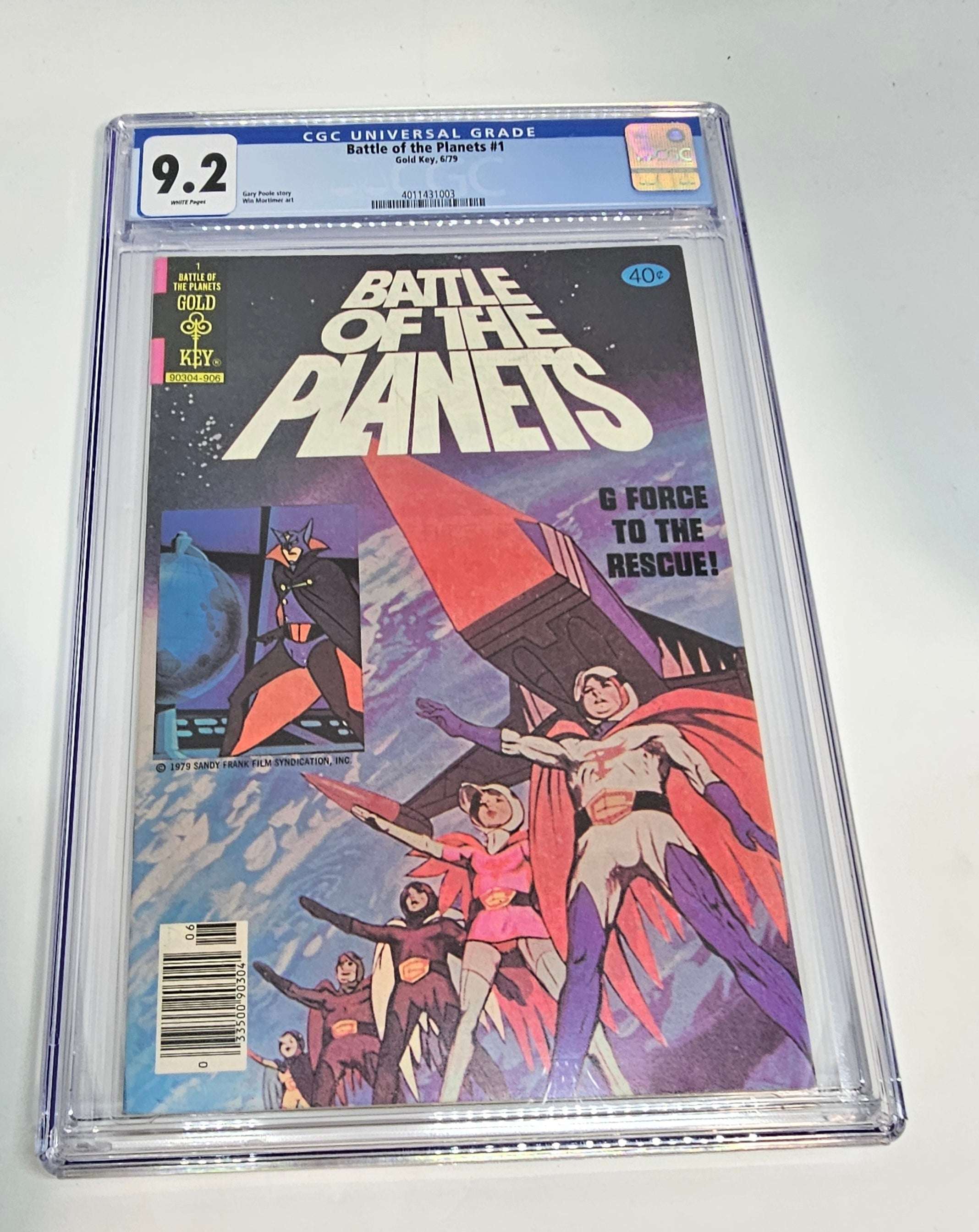 Battle of the Planets #1 CGC 9.2 – Volume 1 | Gold Key Comics (1979) | First Issue