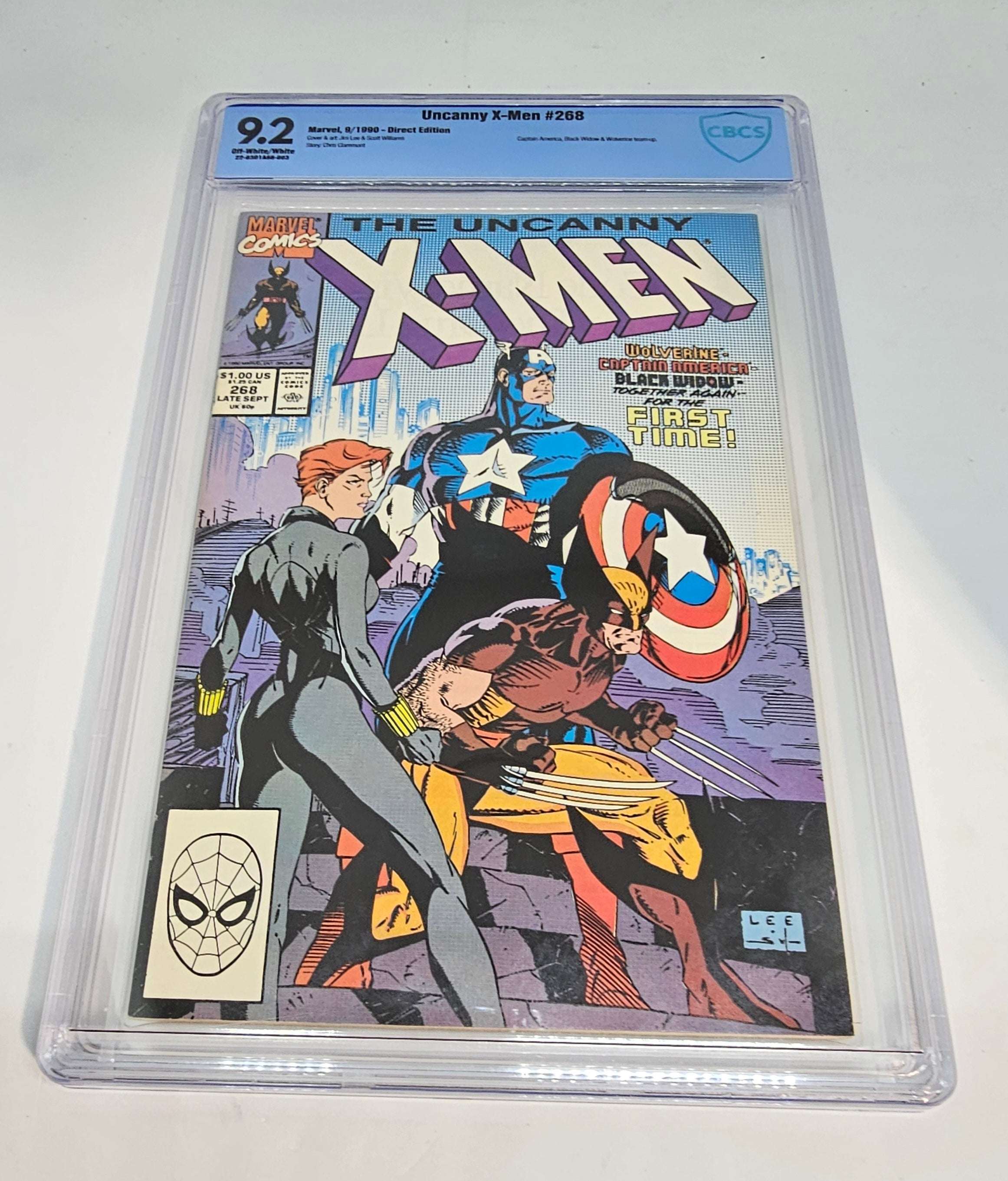 The Uncanny X-Men #268 CBCS 9.2 – Marvel Comics (1990) | Key Wolverine Issue