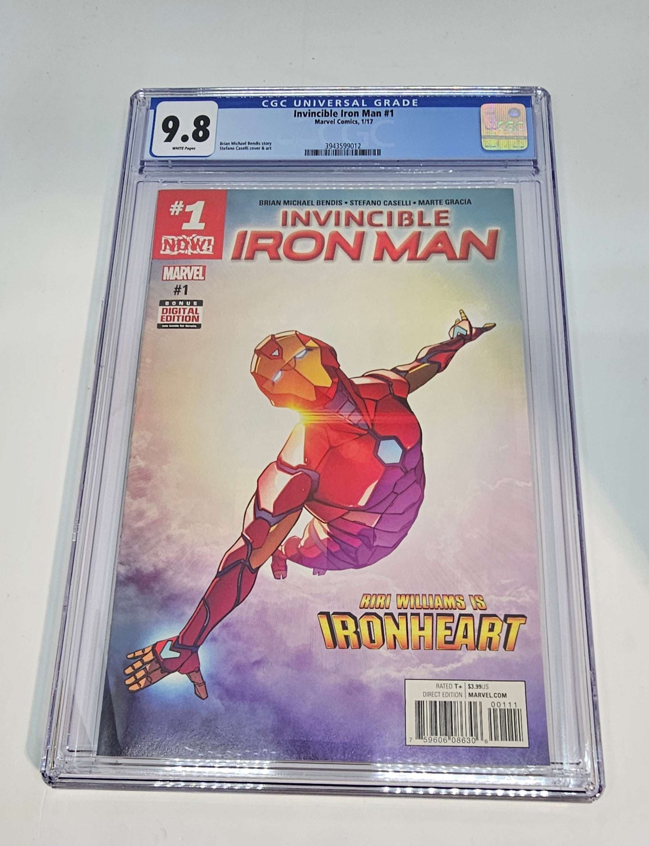 Invincible Iron Man #1 CGC 9.8 – Marvel Comics (2008) | Key Modern Iron Man Issue
