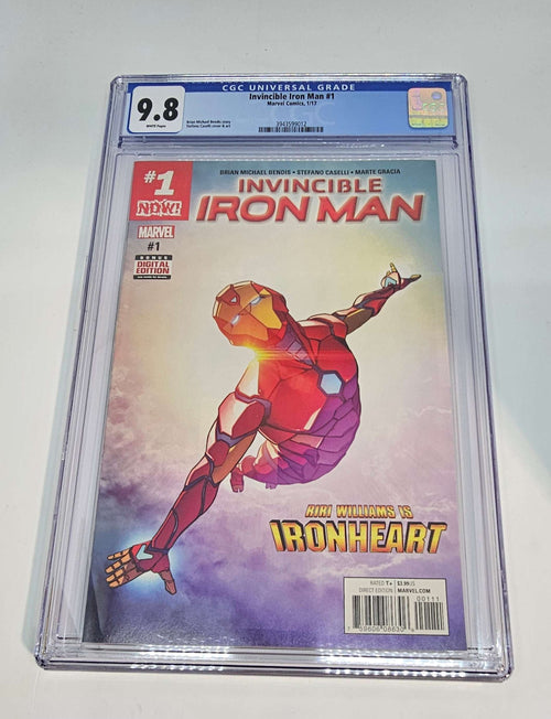 Invincible Iron Man #1 CGC 9.8 – Marvel Comics (2008) | Key Modern Iron Man Issue
