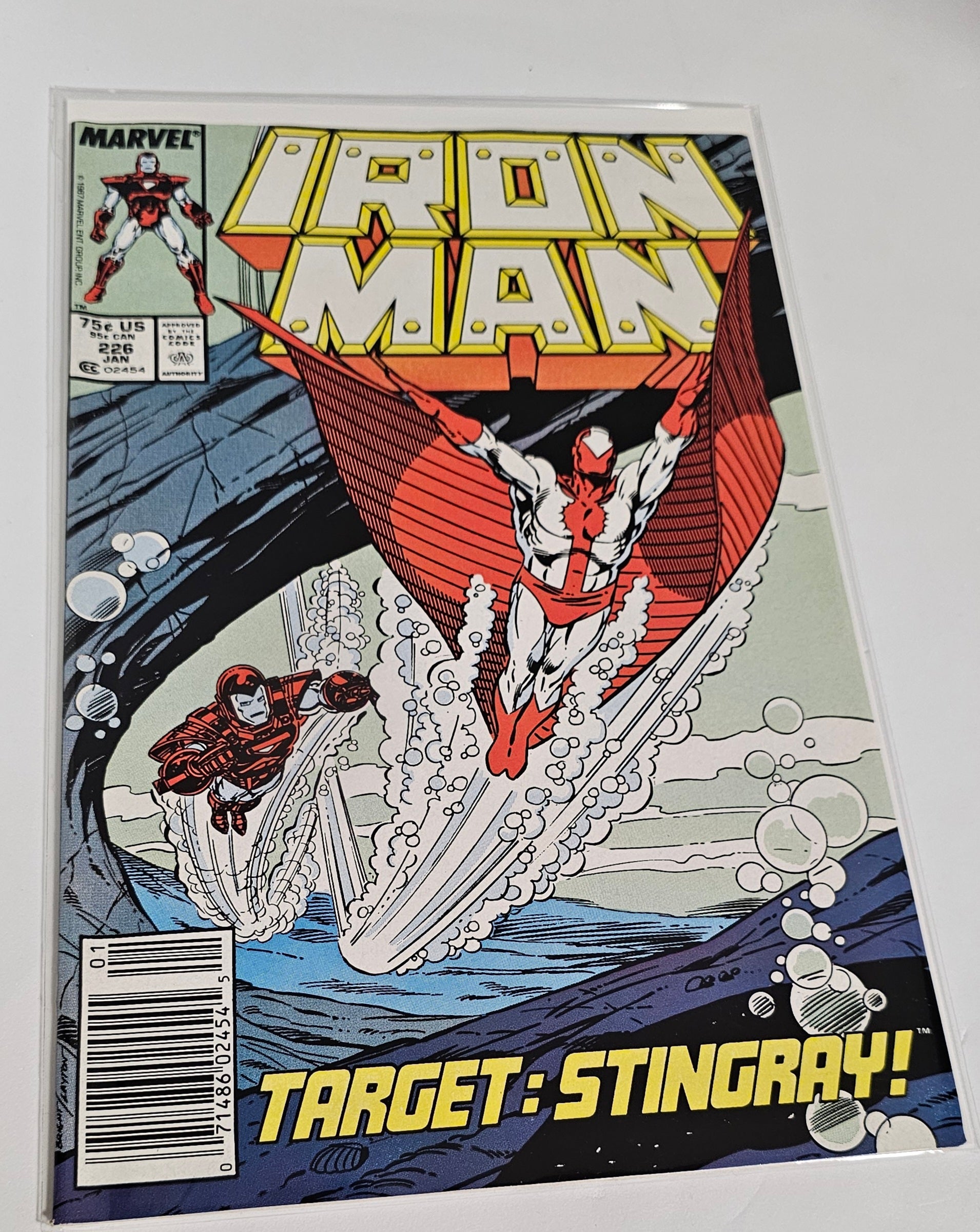 Iron Man 226 VF Newsstand