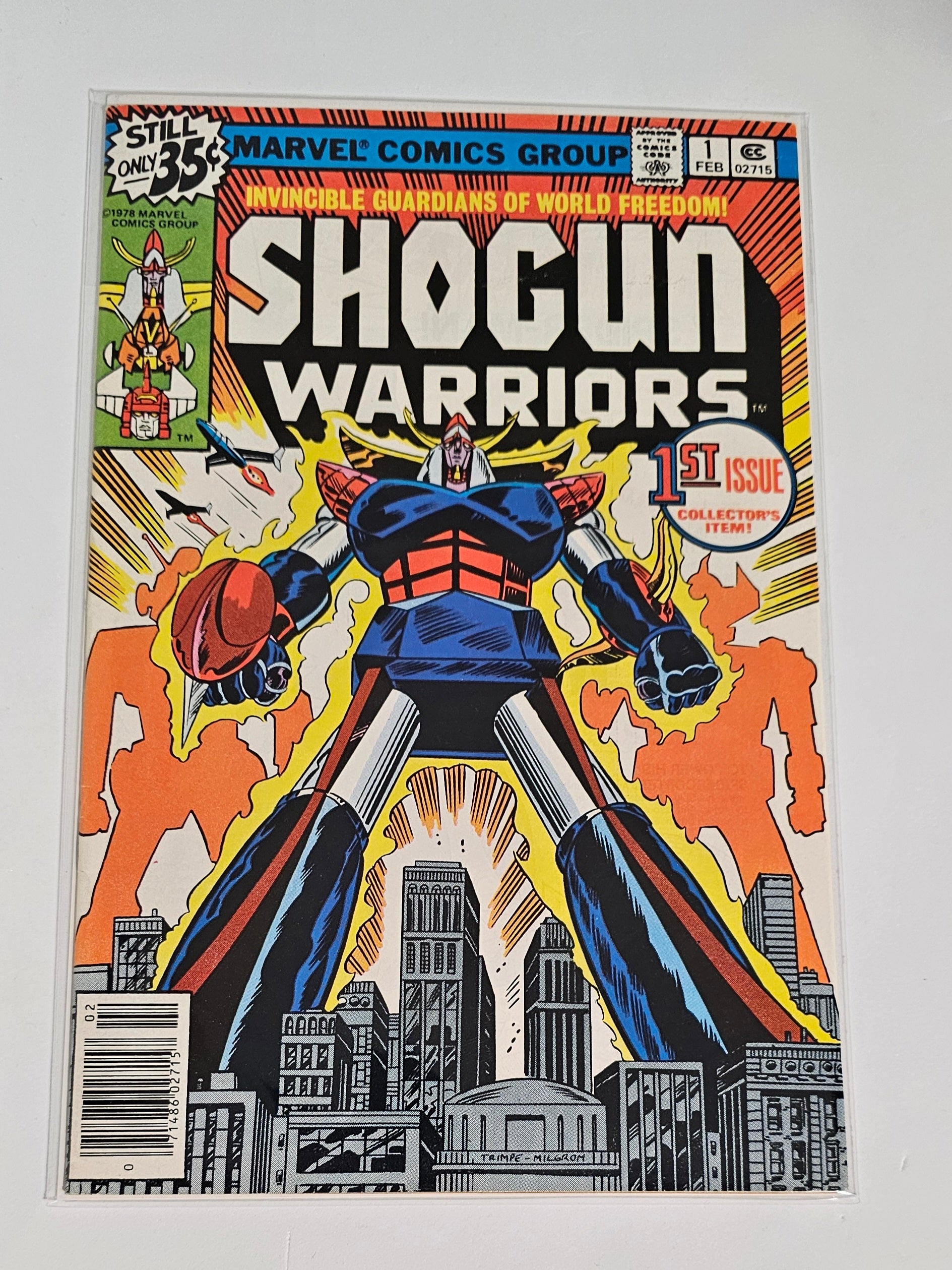 Shogun Warriors 1 Newstand VF+