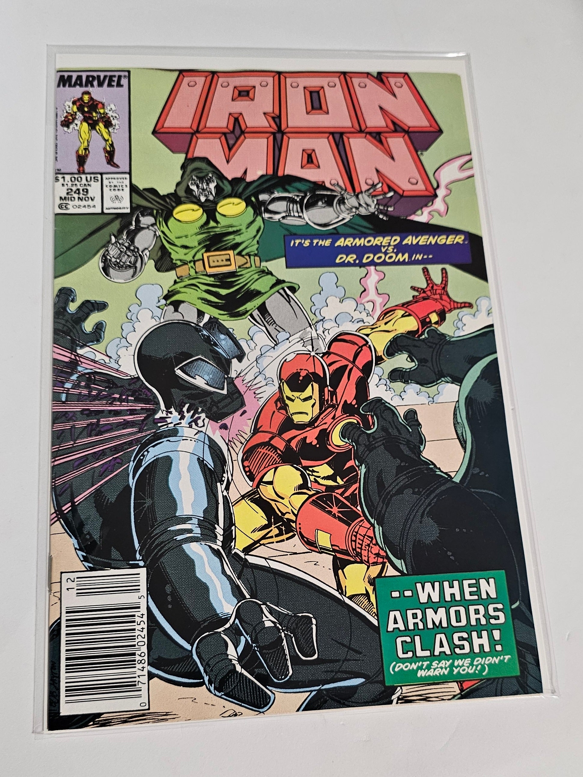 Iron Man 249 Newsstand