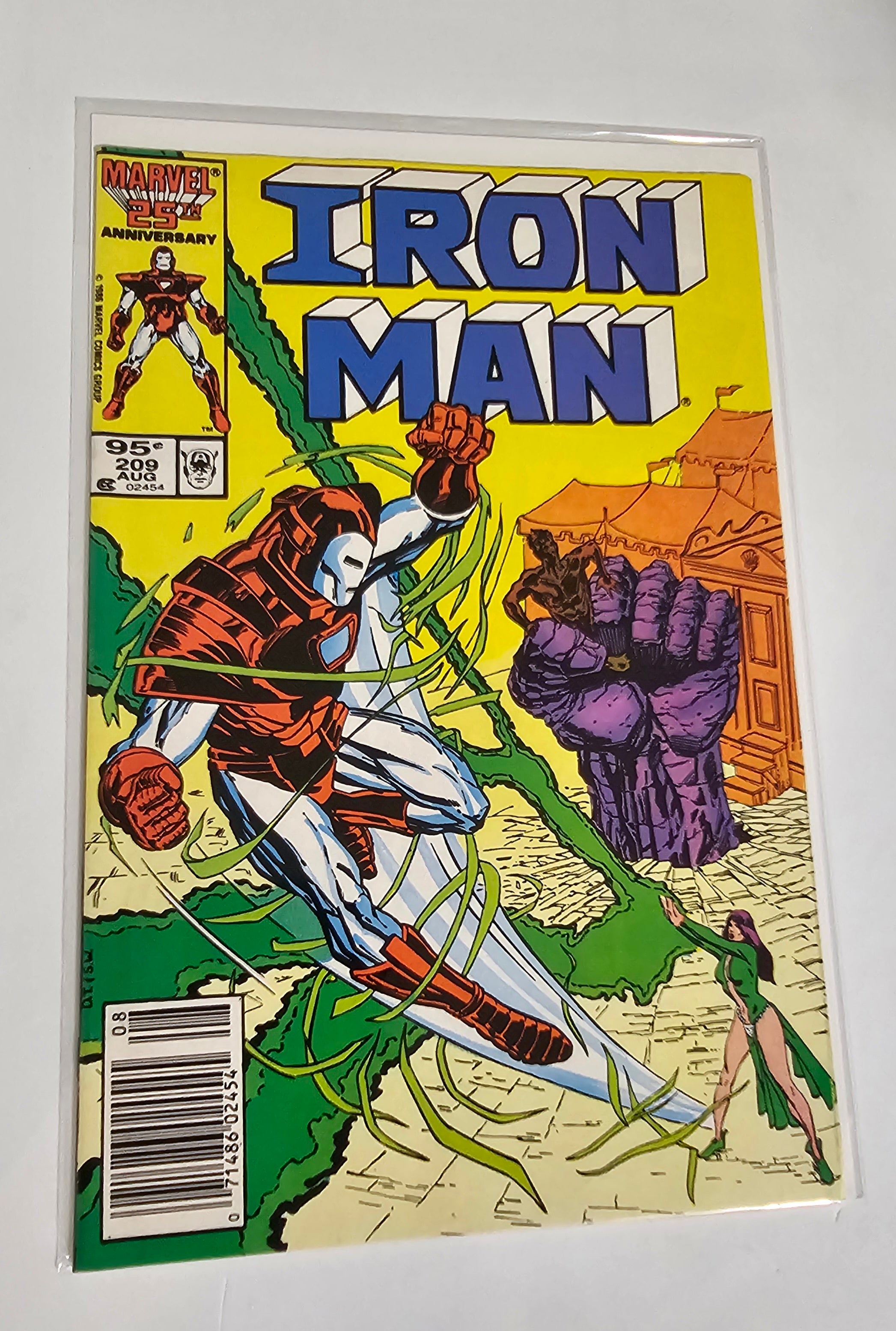 Iron Man 209 VF CPV Newsstand