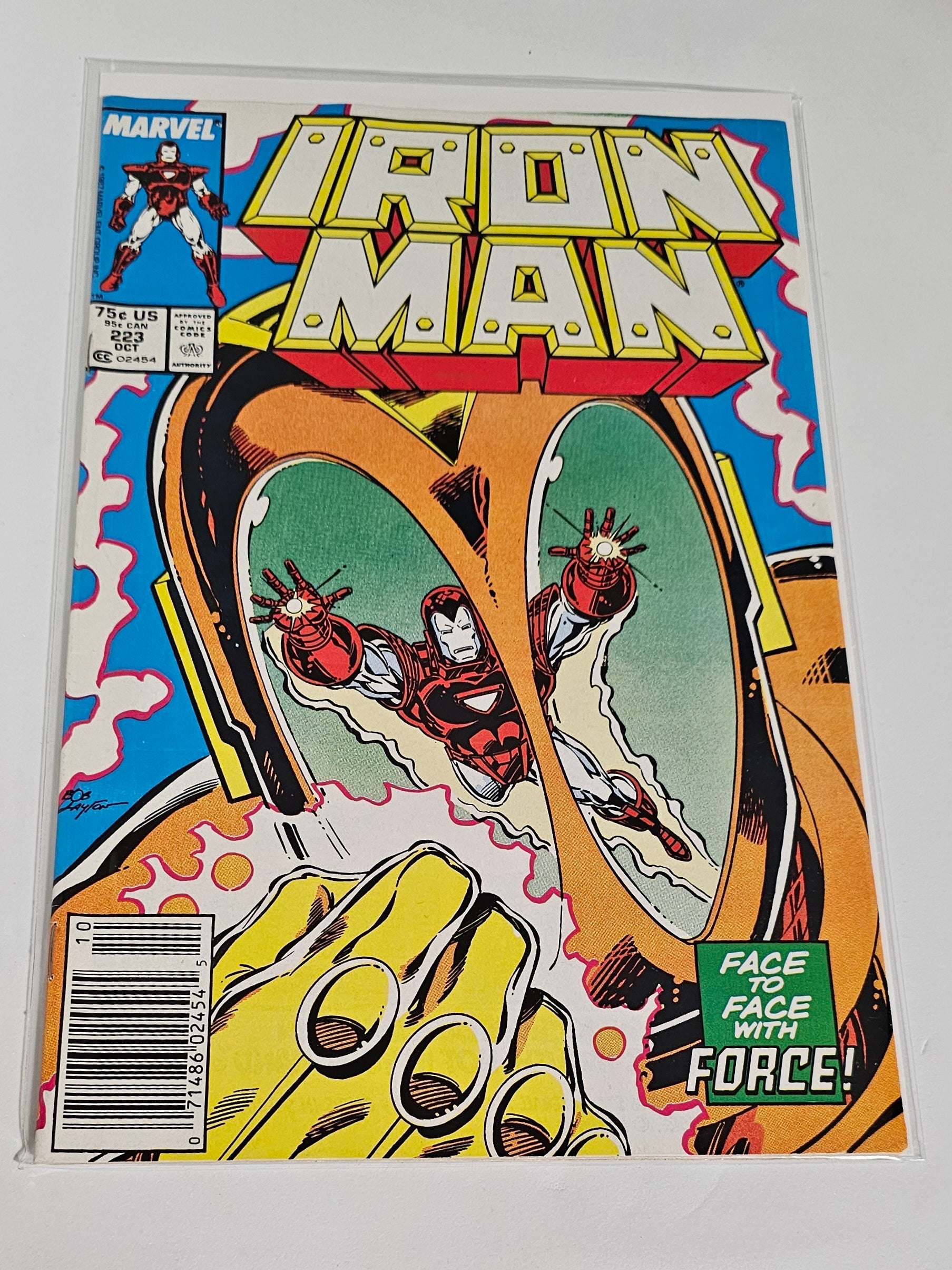 Iron Man 223 VF Newsstand
