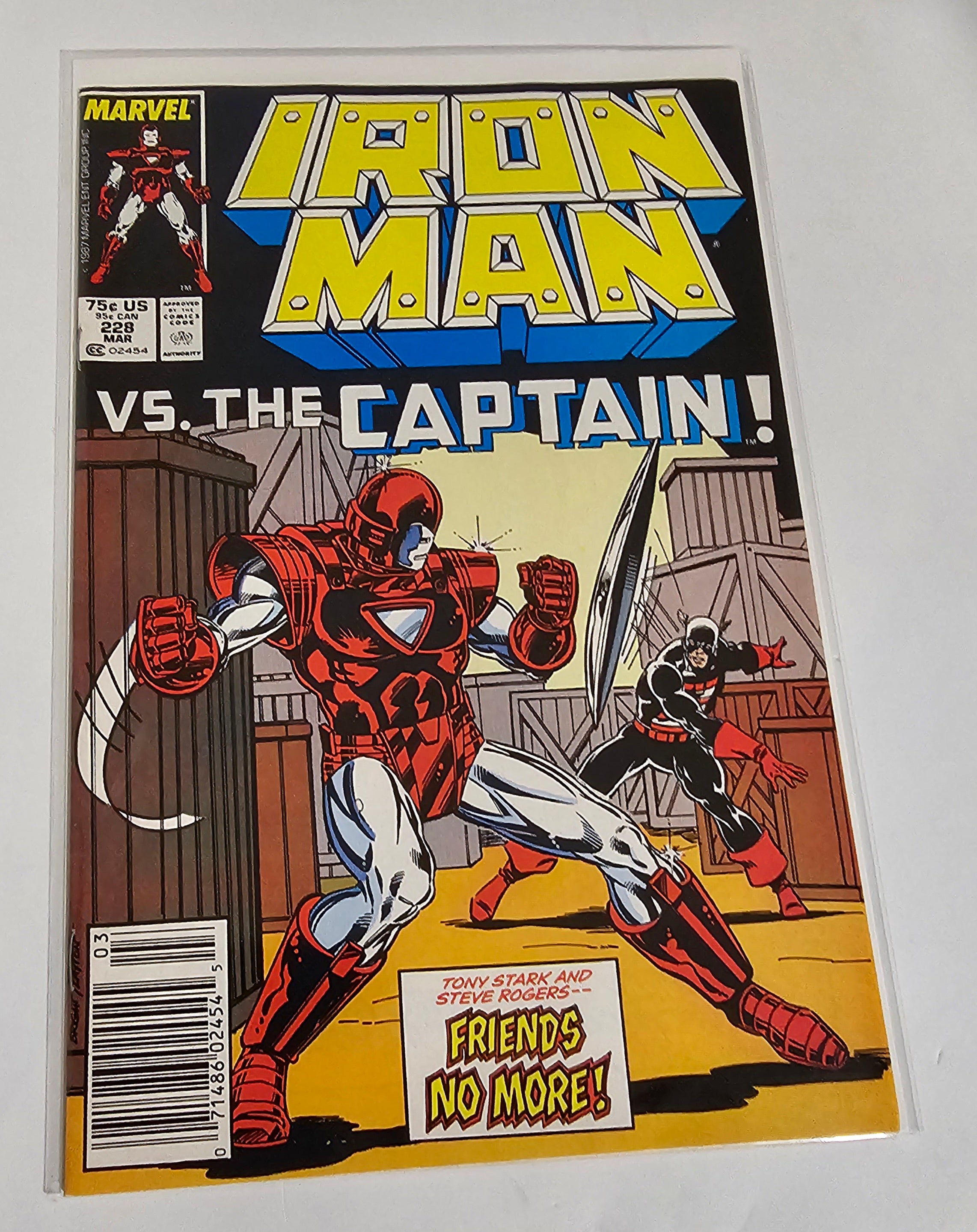 Iron Man 228 VF Newsstand