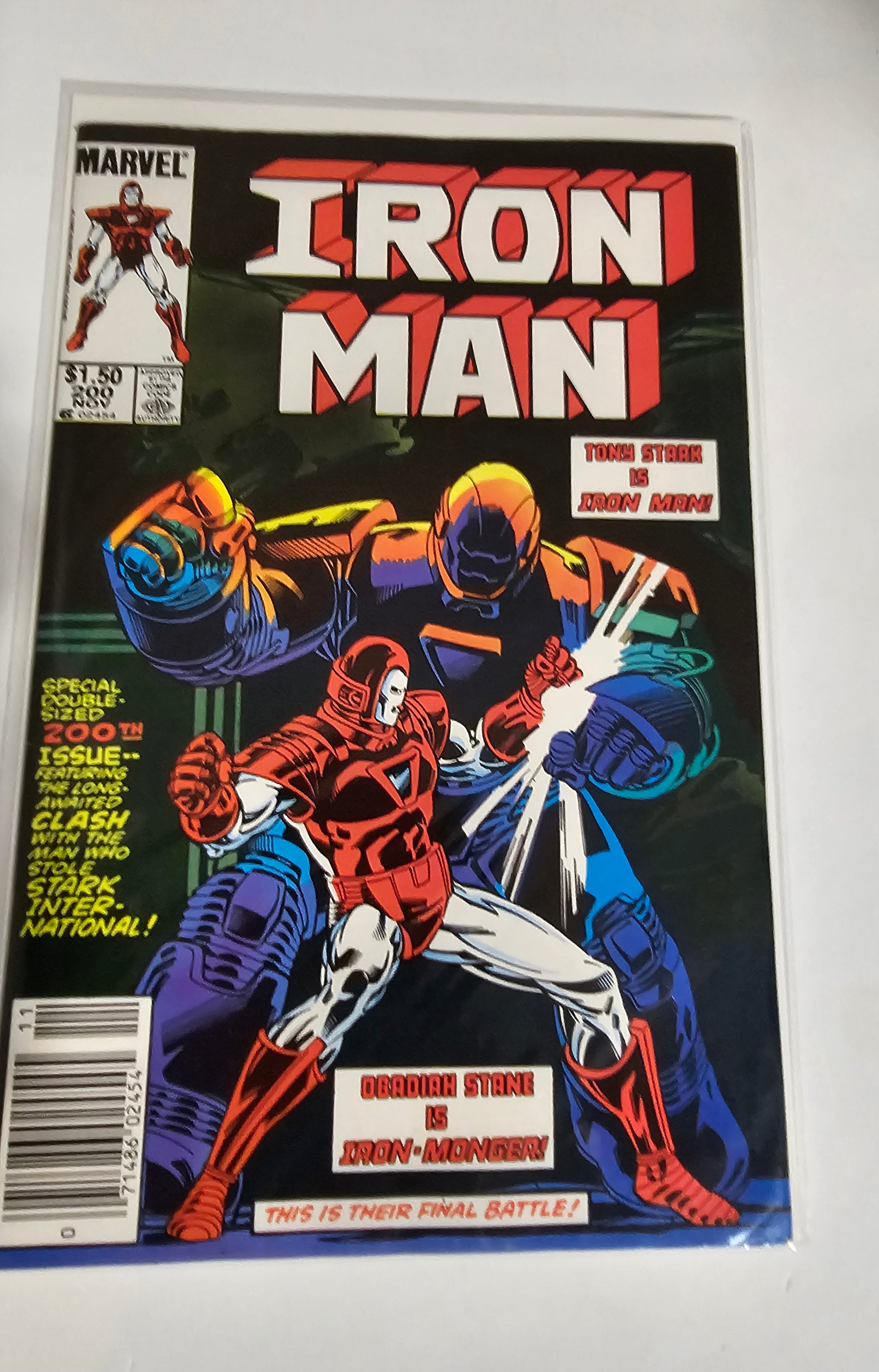 Iron Man 200 VF CPV Newsstand