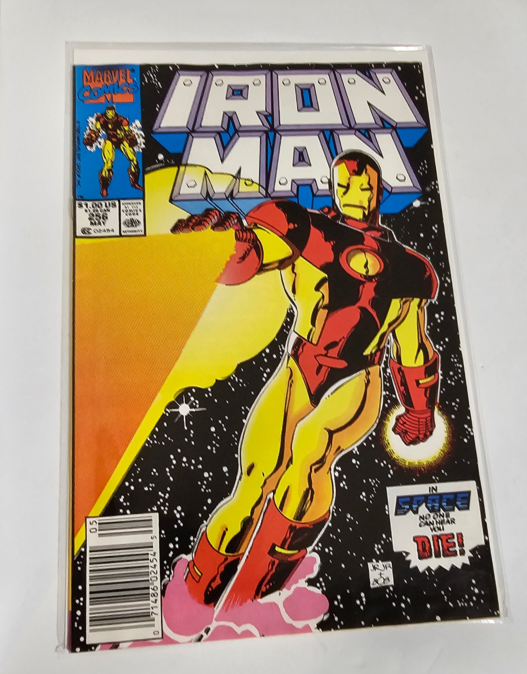 Iron Man 256 VF Newsstand
