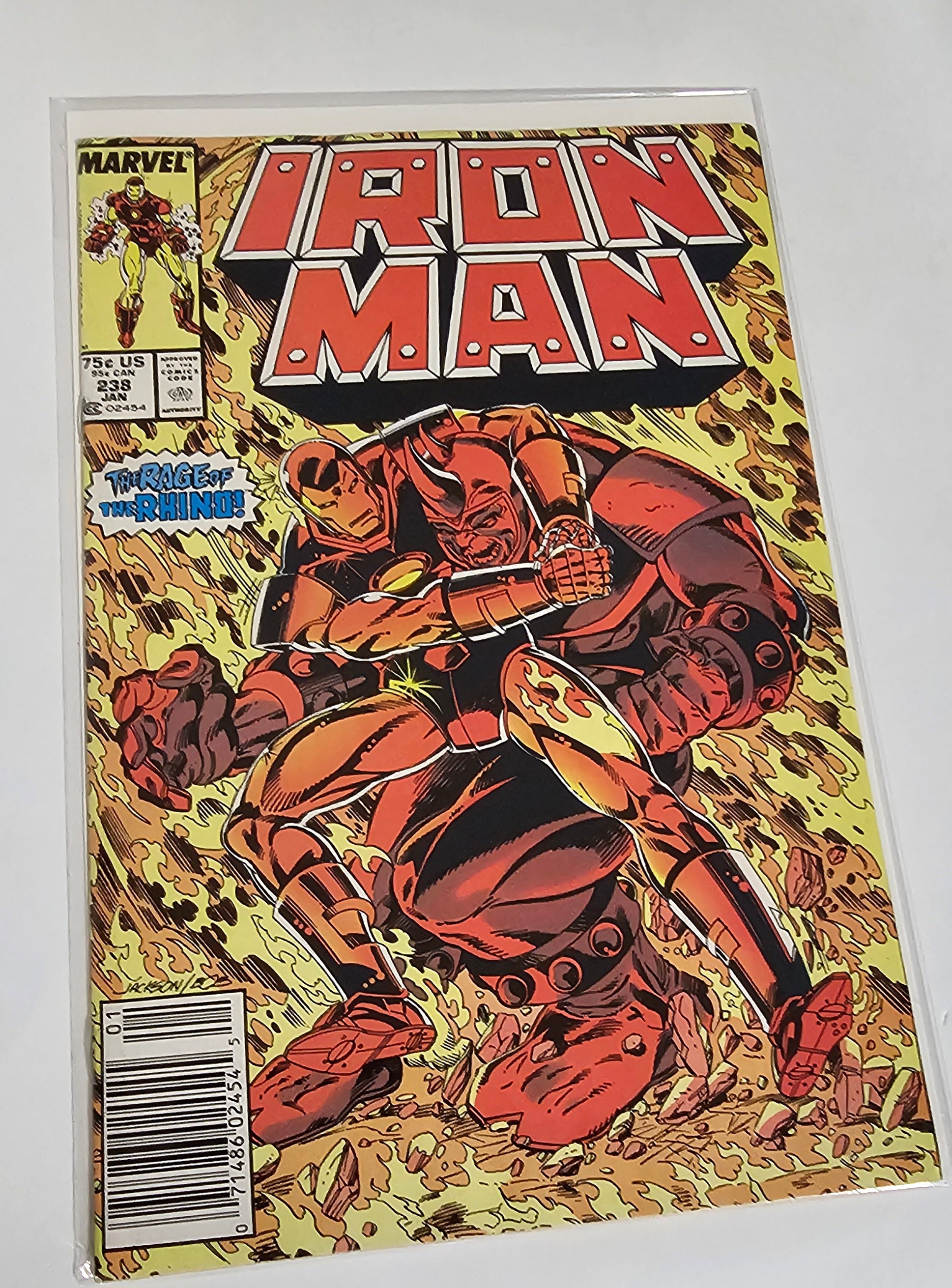 Iron Man 238 VF Newsstand