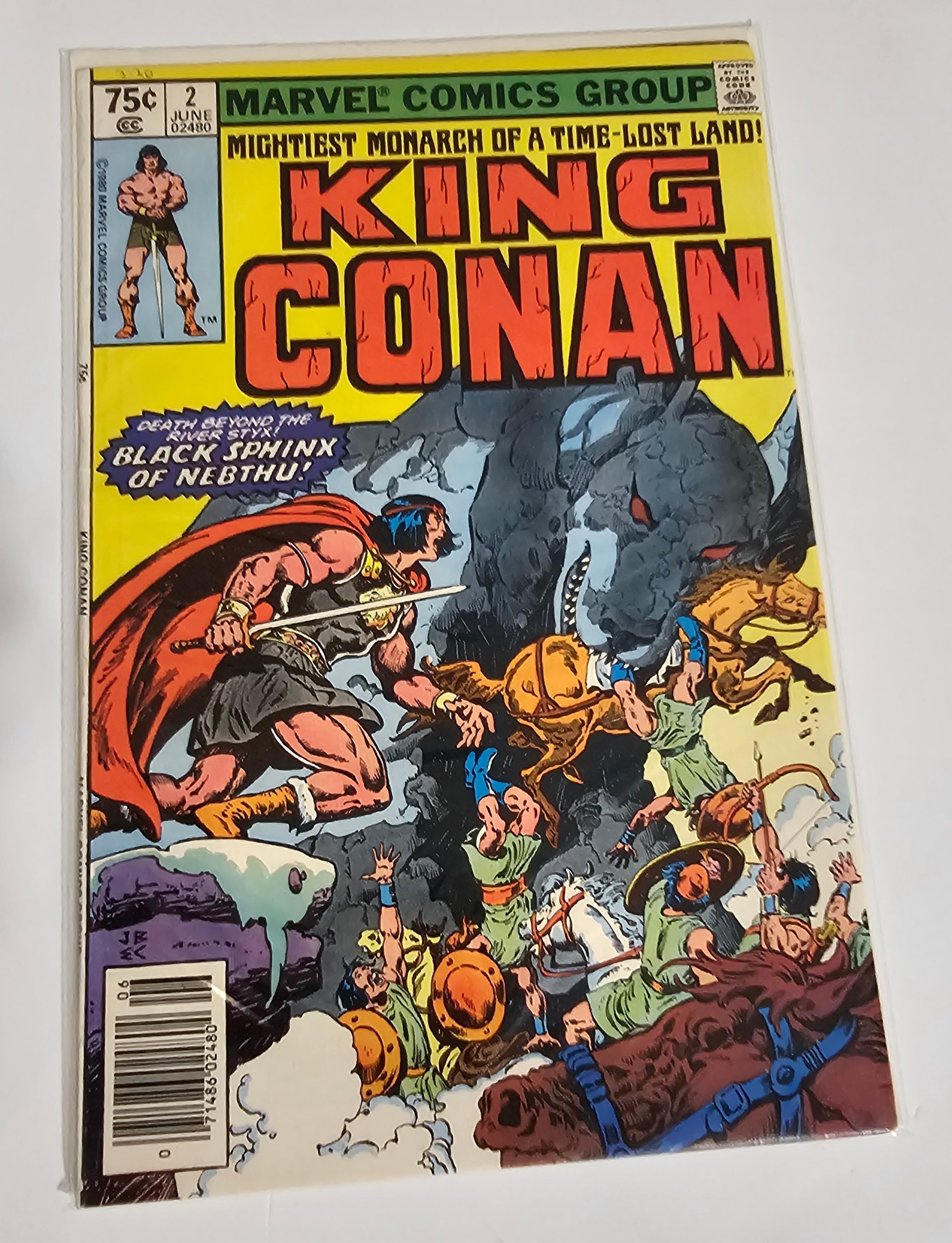 King Conan 2 Newsstand F