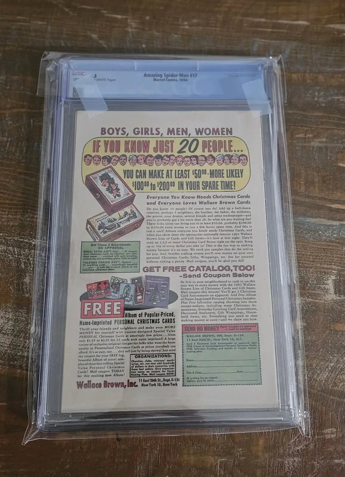 Amazing Spiderman 17 CGC 6.5 2nd appearance of the Green Goblin