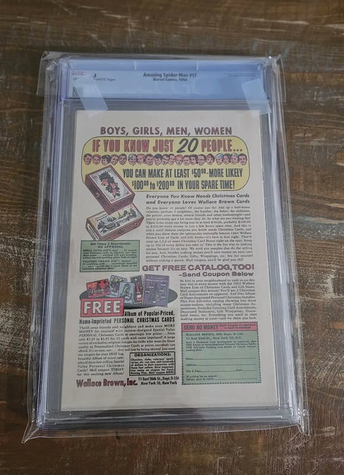 Amazing Spiderman 17 CGC 6.5 2nd appearance of the Green Goblin