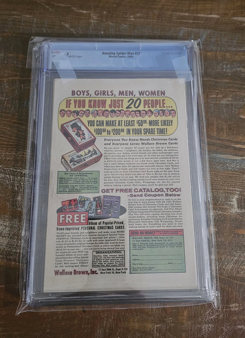 Amazing Spiderman 17 CGC 6.5 2nd appearance of the Green Goblin